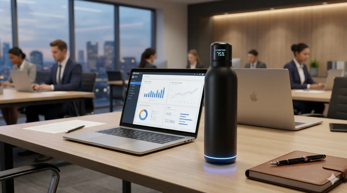 Sử dụng bình nước tại văn phòng